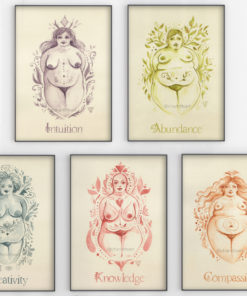 Goddess Art Prints Collection