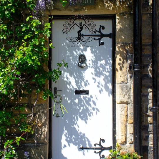 Home Protection for Front Door, Witch Bells for Door, Celtic Bells