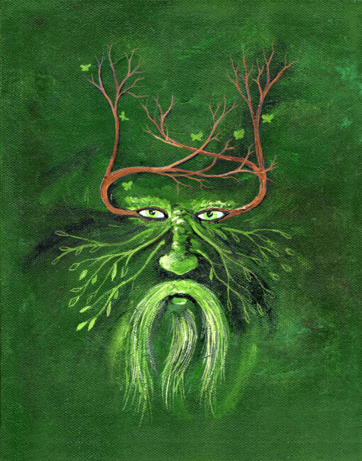 Bramon Green Man print
