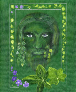 Docred Green Man print
